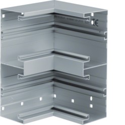 BRA, binnenhoek aluminium voor goot 65x210 mm dubbel, geëloxeerd